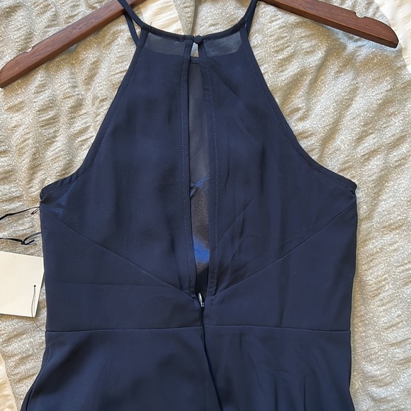 Night of Romance Navy Blue Sleeveless Maxi Dress—Lulus - Picture 5 of 6